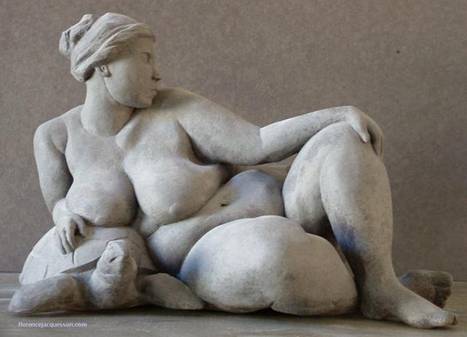Femme nue sur Tortue - La Paresse